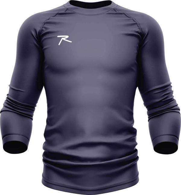 Raru Extra Stretch Baselayer T-Shirt OPTO LACİVERT - Image 1