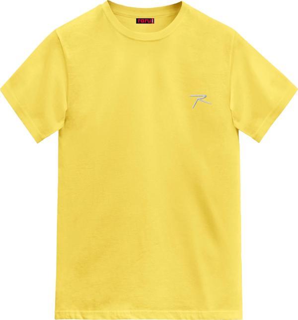 Raru Erkek %100 Pamuk T-Shirt AGNITIO SARI - Image 1
