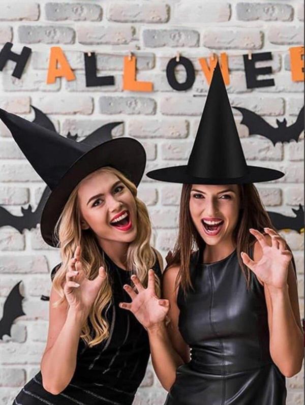 HALLOWEEN CADI ŞAPKASI YETİŞKİN SİYAH AST6746 - Image 1