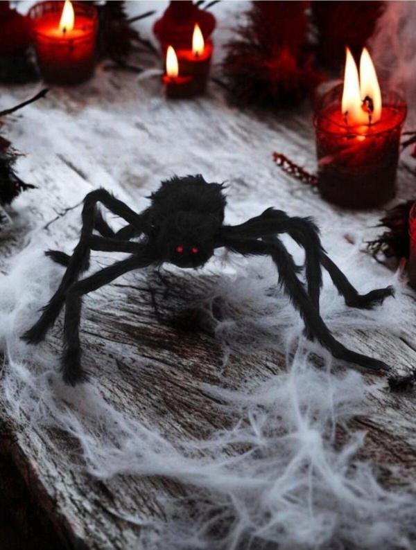 HALLOWEEN DEKORATİF ÖRÜMCEK 75CM AST7039 - Image 1