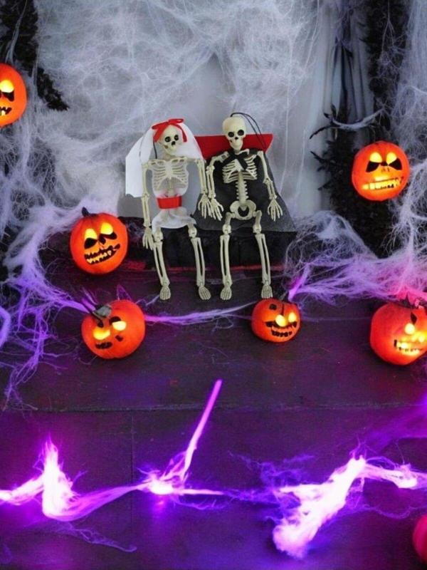 HALLOWEEN İSKELET GELİN 40CM AST6706 - Image 1