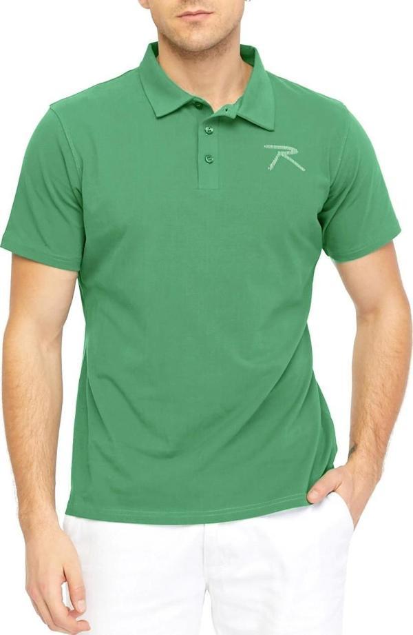 Raru Erkek Polo T-Shirt OSTENDO YEŞİL - Image 1