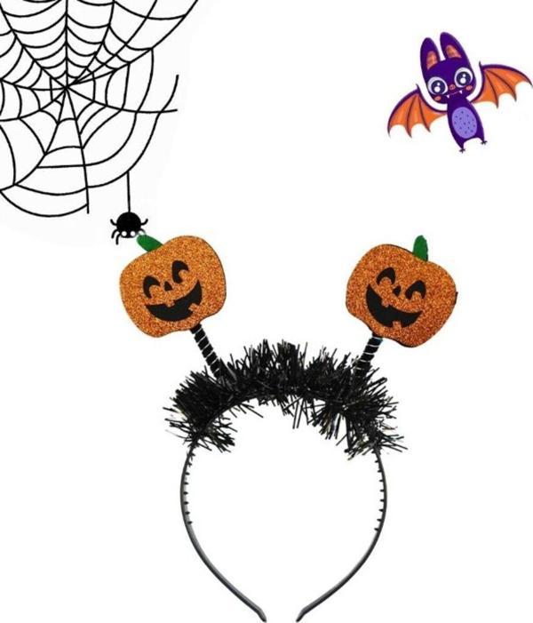 HALLOWEEN SİMLİ BALKABAĞI TAÇ AST6566 - Image 1