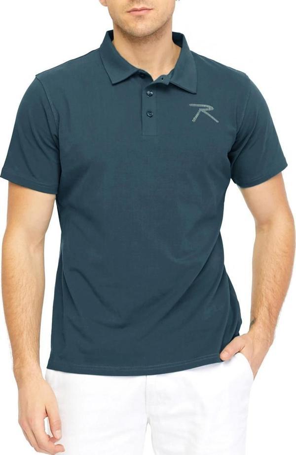 Raru Erkek Polo T-Shirt OSTENDO PETROL - Image 1