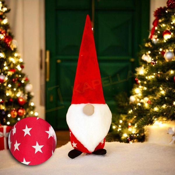 YILBAŞI NOEL BABA KAPI STOPERİ KIRMIZI YILDIZ - Image 1
