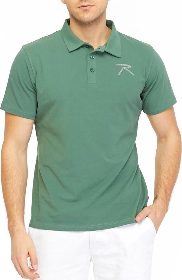 Raru Erkek Polo T-Shirt OSTENDO HAKİ - Image 1