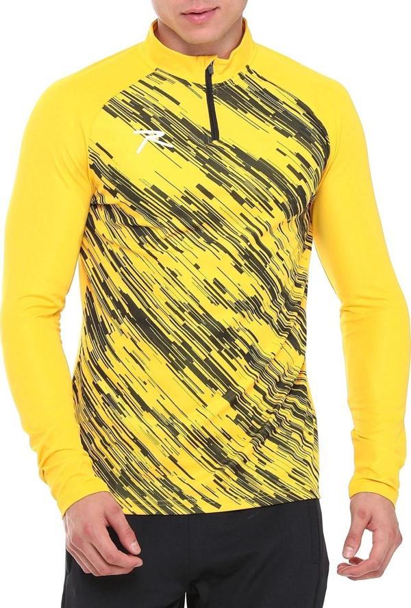 Raru Erkek Yarım Fermuarlı Sweatshirt DIGNUS SARI - Image 1