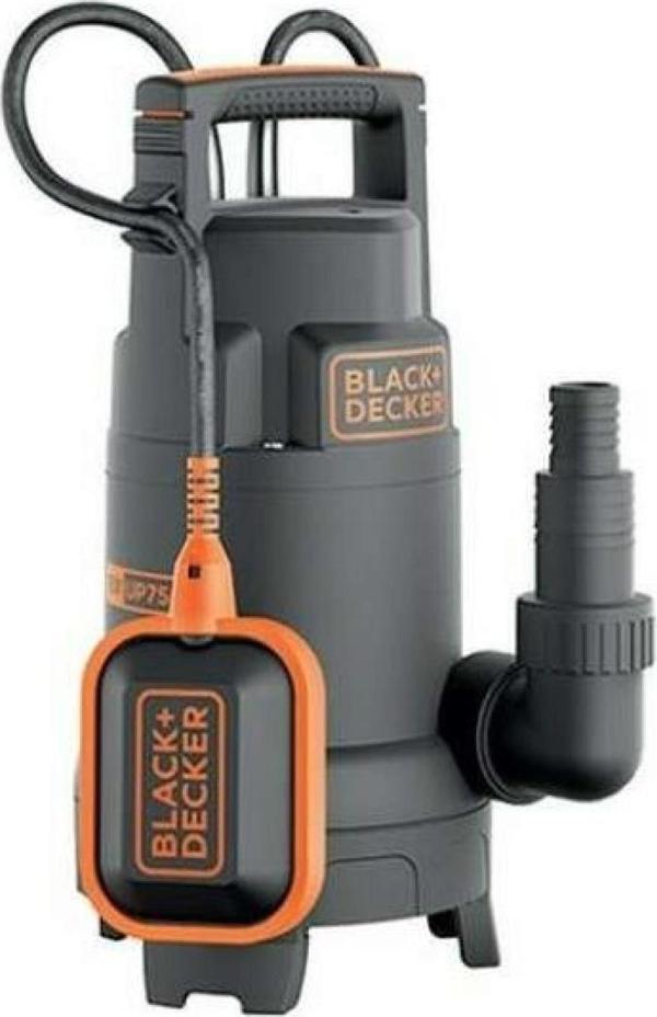 Black & Decker BXUP750PTE Temiz ve Kirli Su Dalgıç Pompa 750W - Image 1