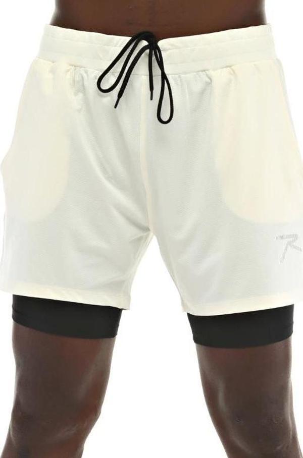 Raru Unisex Şort PAN EKRU - Image 1