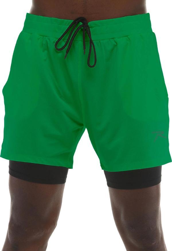 Raru Unisex Şort PAN YEŞİL - Image 1