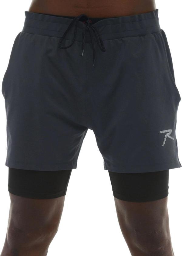 Raru Unisex Şort PAN LACİVERT - Image 1