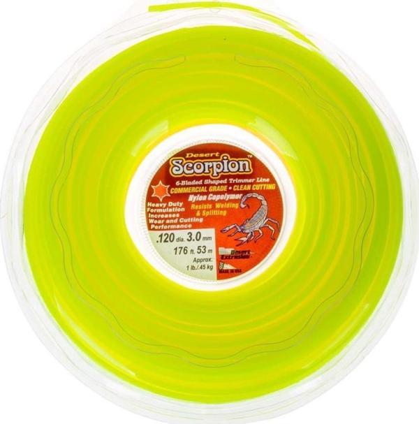 Scorpion Misina Motorlu Tırpan 3.3 MM 45 M Altı Köşe Sarı - Image 1