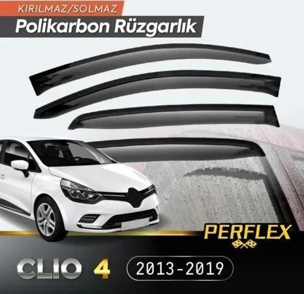 Perflex Polikarbon Kırılmaz Rüzgarlık V2 Mugen Renault Clio 4 2013-2019 - Image 1