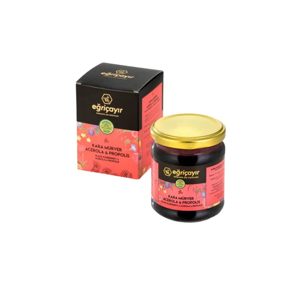 Eğriçayır Kara Mürver+Acelora+Propolis 225 gr - Image 1