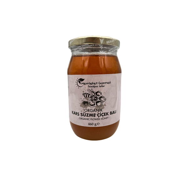 Organik Kars Süzme Çiçek Balı 460 gr MG - Image 1