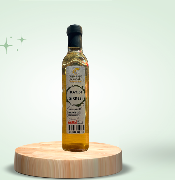 Vafi Sirke Serisi Kayısı Sirkesi 500 ml - Image 1