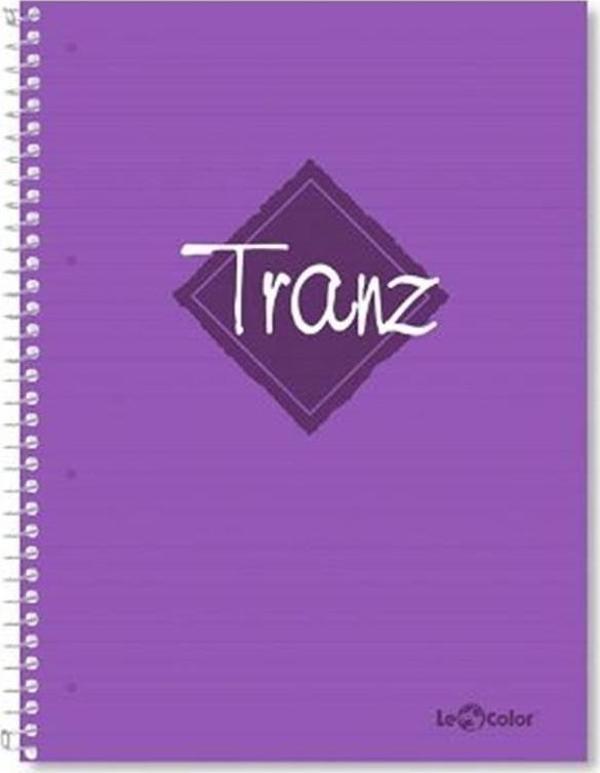 LeColor A5 Defter Çizgili 200 syf Mor Tranz - Image 1