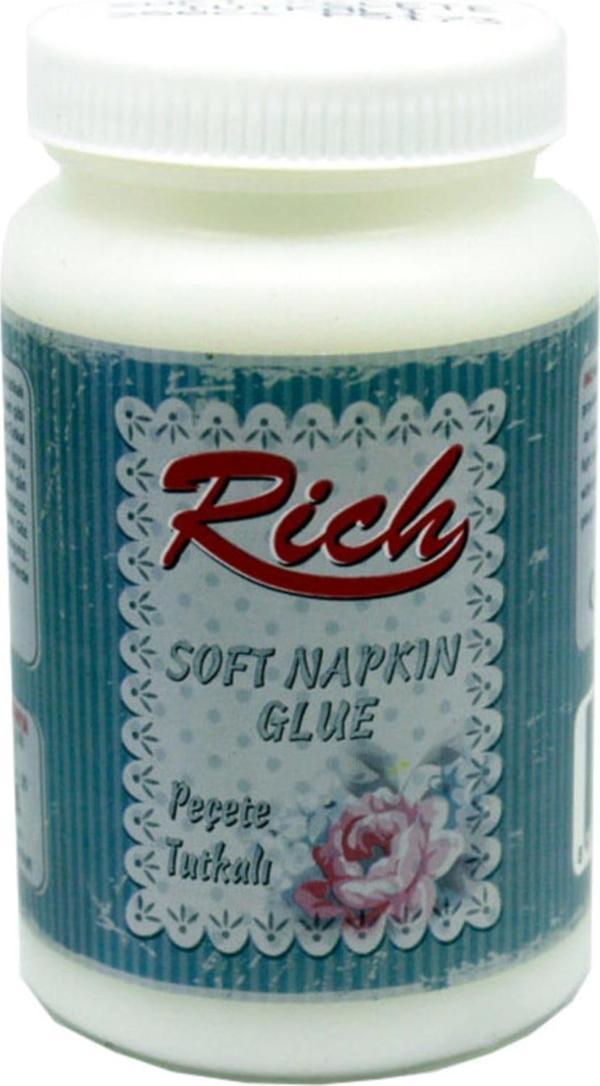 Rich Soft Peçete Tutkalı 250 CC Kavanoz - Image 1