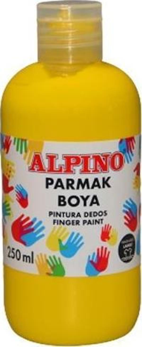 Alpino 250 ML Sarı Parmak Boyası - Image 1