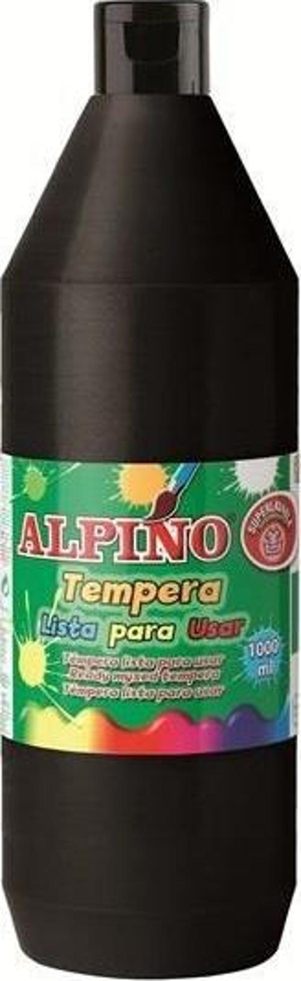 Alpino Sulu Boya Tempera Siyah 500 Gram Sulu Boya - Image 1