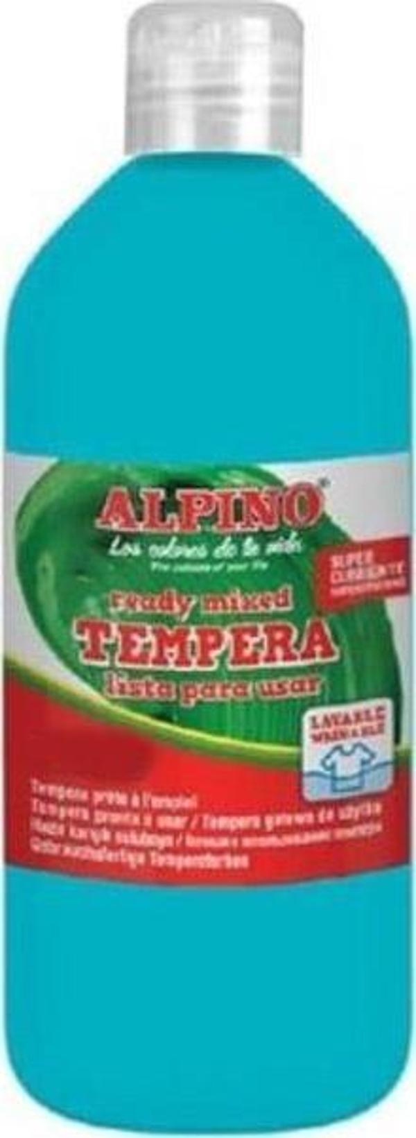 Alpino Tempera Suluboya 250 ML Açık Mavi Suluboya - Image 1