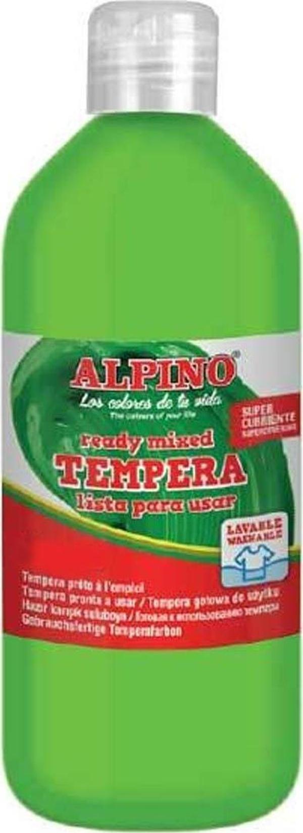 Alpino Tempera Suluboya 250 ML Açık Yeşil Suluboya - Image 1