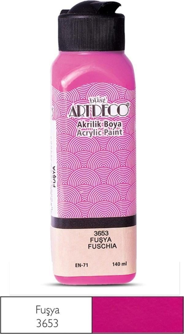 Artdeco Akrilik Boya 140 ML Fuşya Akrilik Boya - Image 1