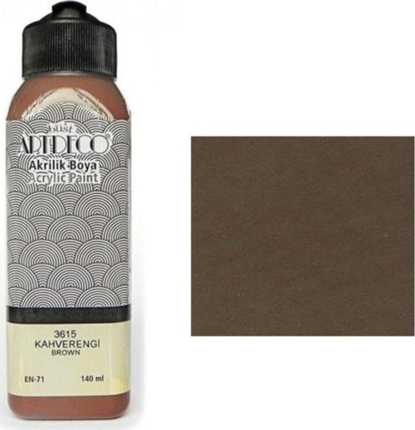 Artdeco Akrilik Boya 140 ML Kahverengi - Image 1