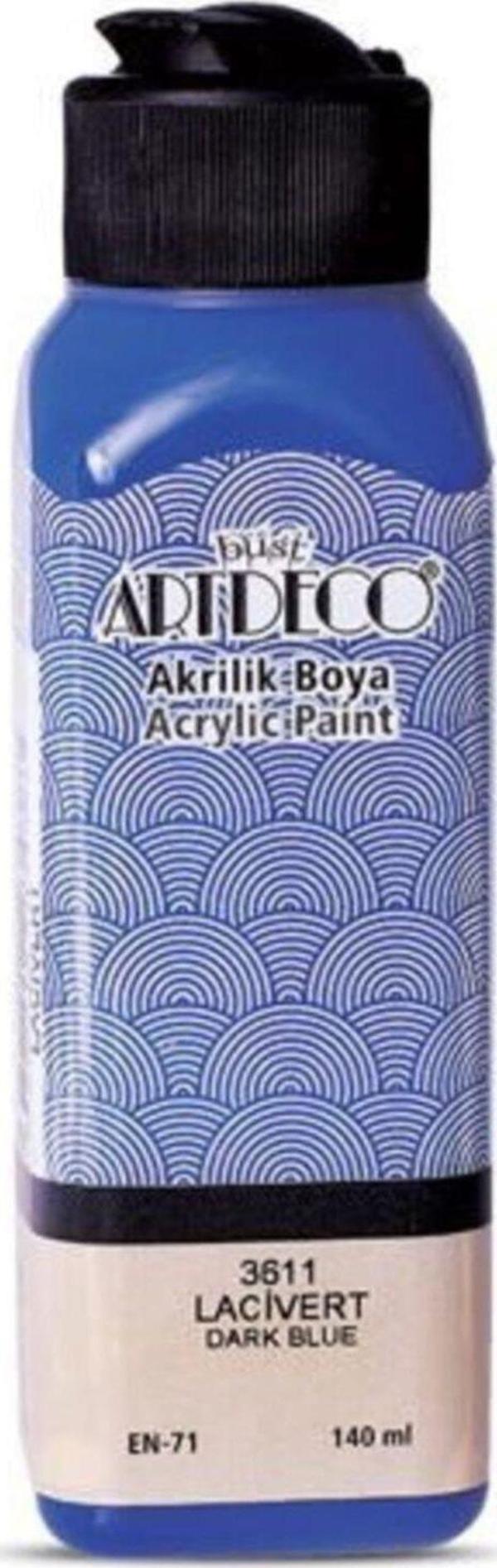 Artdeco Akrilik Boya 140 Ml Lacivert - Image 1