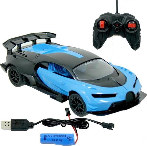 Canem 1:16 Racing Car Kumandalı Şarjlı Araba Bugatti - Image 1
