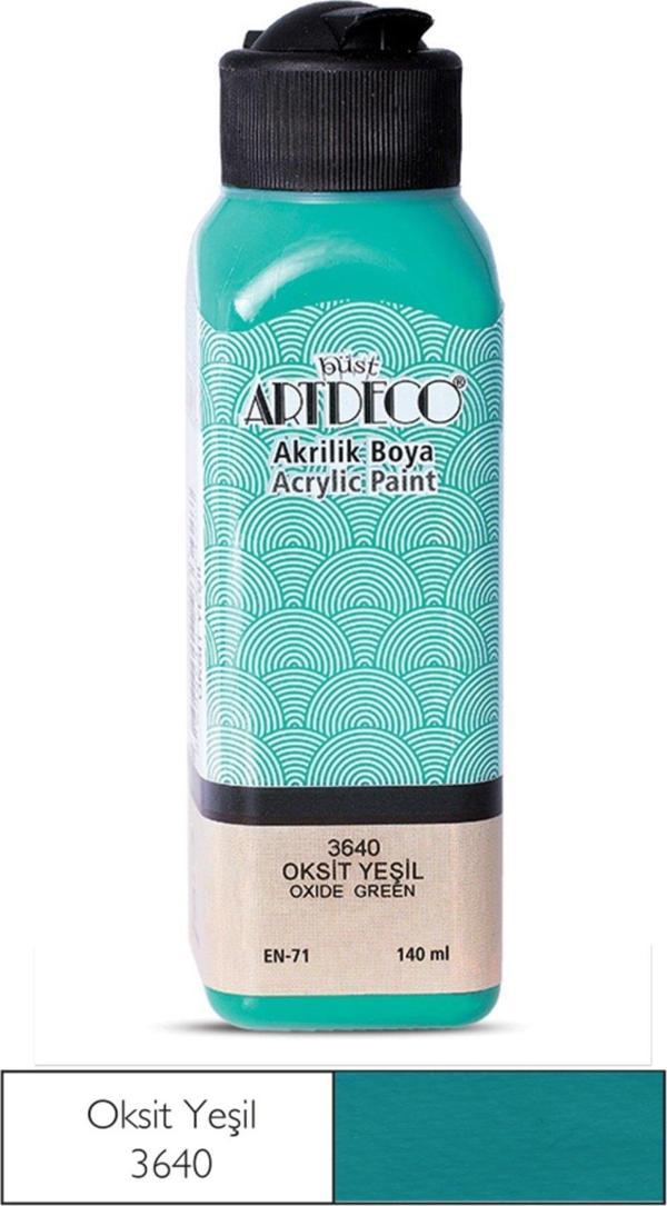 Artdeco Akrilik Boya 140 ML Oksit Yeşil Akrilik Boya - Image 1