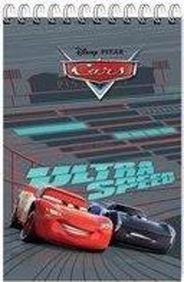 Cars A7 42 Yaprak Çizgili Spiralli 1 Bloknot - Image 1