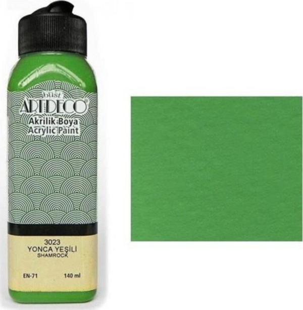 Artdeco Akrilik Boya 140 ML Yonca Yeşil Akrilik Boya - Image 1
