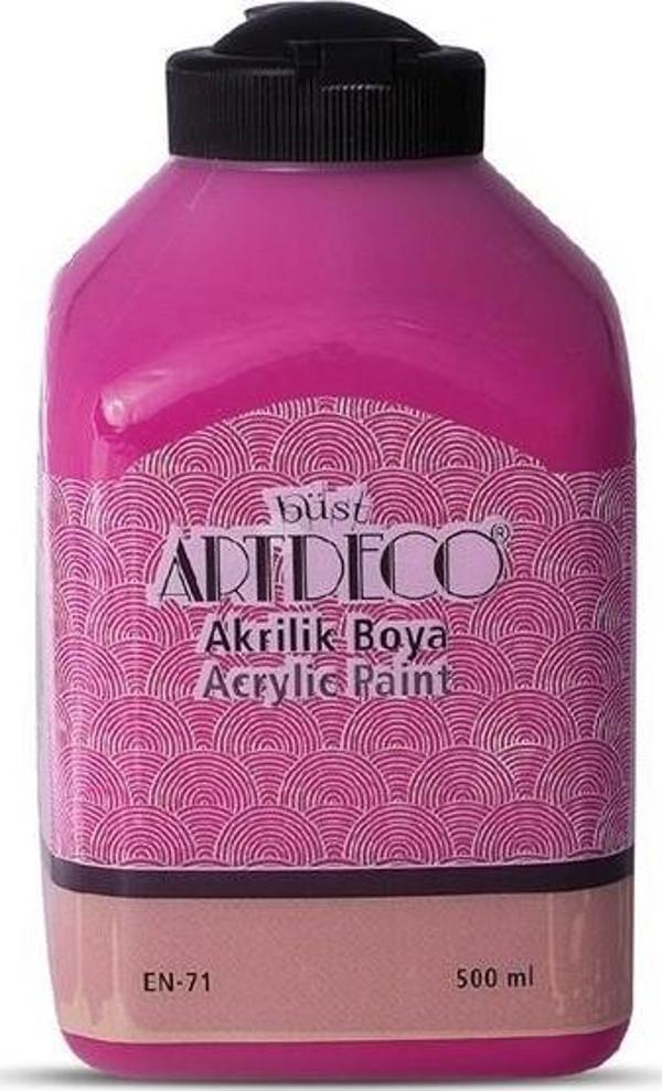 Artdeco Akrilik Boya 500 ML Fuşya Akrilik Boya - Image 1