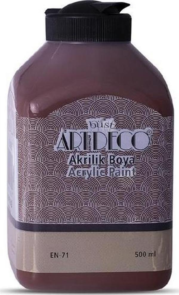 Artdeco Akrilik Boya 500 ML Kahverengi Akrilik Boya  - Image 1