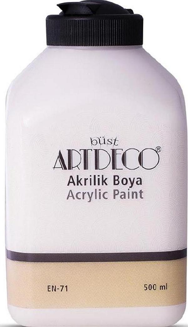 Artdeco Akrilik Boya 500 ML Kırık Beyaz Akrilik Boya  - Image 1
