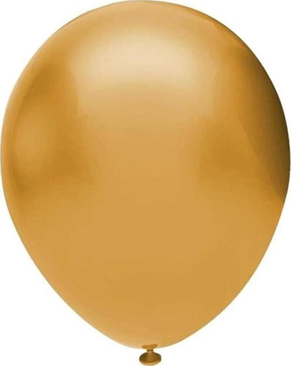 Balonevi Balon Metalik Altın (100 Lü Paket) - Image 1