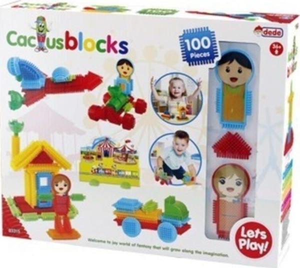 Dede Eğitici Oyuncak Kaktüs Bloklar 100 Parça - Image 1