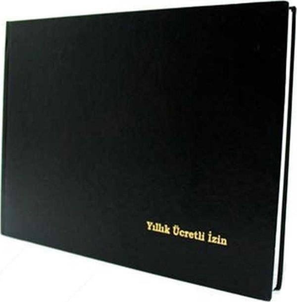 Dilman Yıllık Ücretli İzin Defteri Ciltli 96 Yaprak Yıllık Ücretli İzin Defteri 20 x 28 CM - Image 1