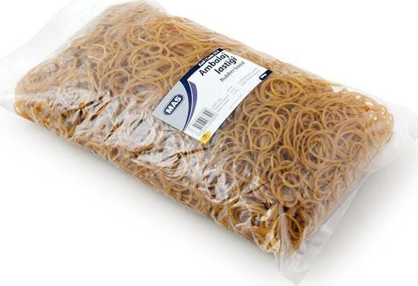 Mas Ambalaj Lastik Poşet Mini %100 Kauçuk 500 Gram Poşet Lastik - Image 1