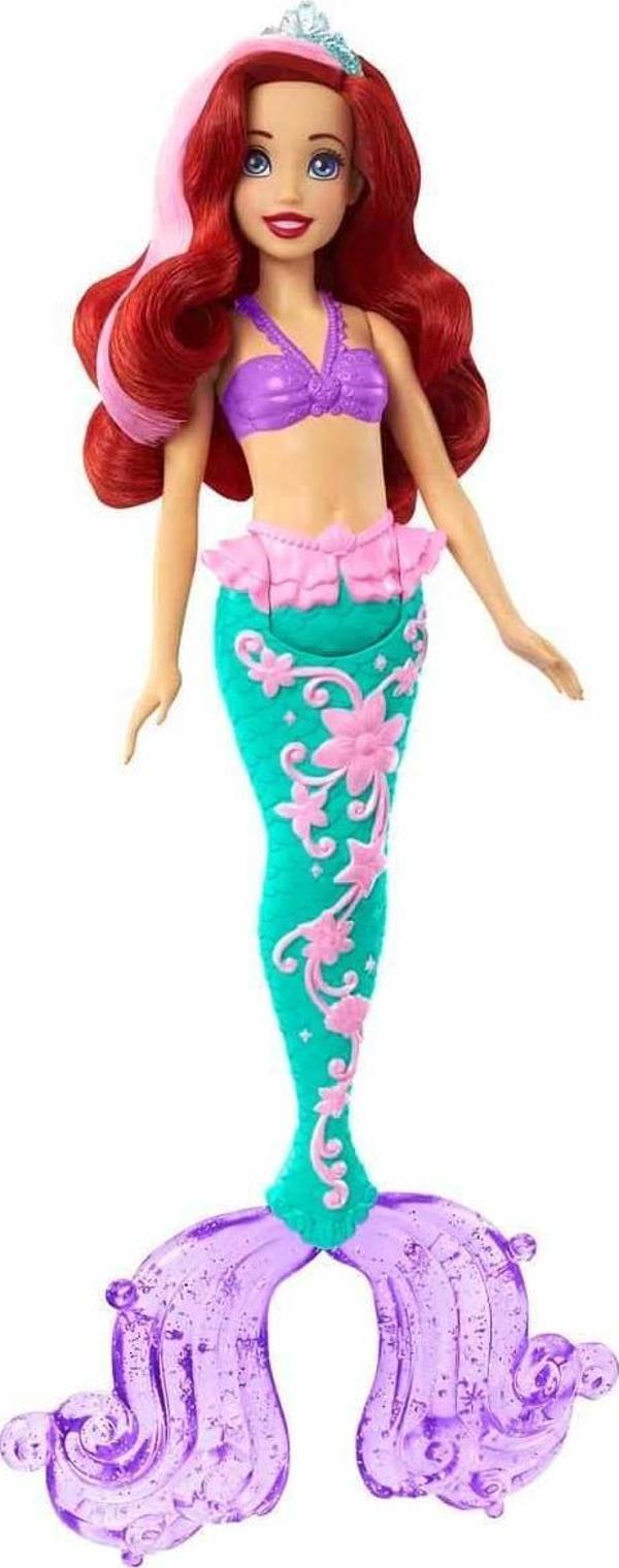 Disney Prenses Muhteşem Renk Değiştiren Saçlı Deniz Kızı Ariel Bebek HLW00 - Image 1