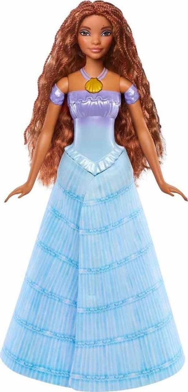 Mattel Disney Küçük Deniz Kızı Dönüşebilen Kıyafet Değiştiren Ariel Bebek - Image 1