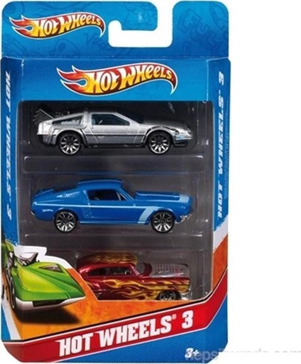 Hot Wheels Araba Seti 3 Lü K5904 - Image 1