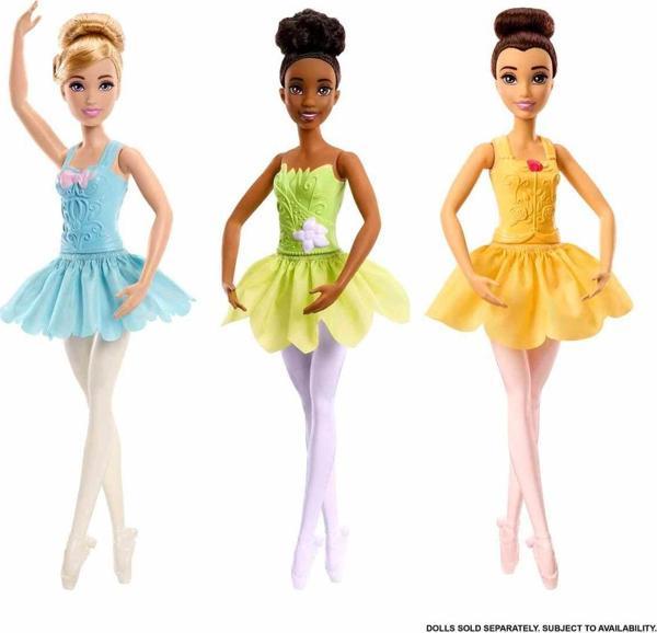 Mattel Disney Prenses Balerin Bebek (Karışık Model 1 Adet) - Image 1
