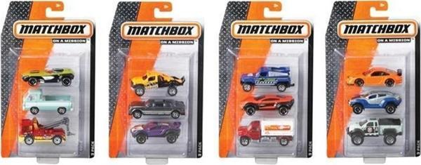 Matchbox Araba Seti 3 Lü Araba Seti (Karışık Model 1 Adet) - Image 1