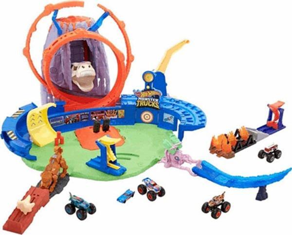 Hot Wheels Monster Trucks Volkanik Alanda Macera Oyun Seti - Image 1