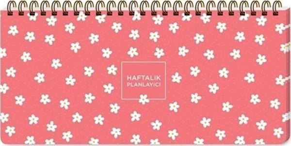 Keskin Color Spiralli Planner Minik Papatya 13x27 Cm Spiralli Haftalık Planlayıcı - Image 1