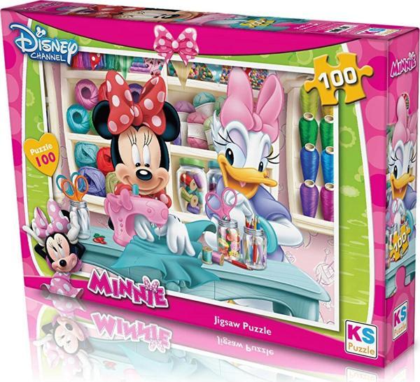 KS Games Minnie Mouse 100 Parça Puzzle - Image 1