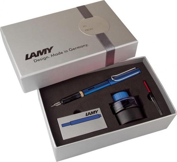 Lamy Al Star Dolma Kalem + Mürekkep + Kartuş Lacivert Lacivert Lüks Dolma Kalem Seti - Image 1