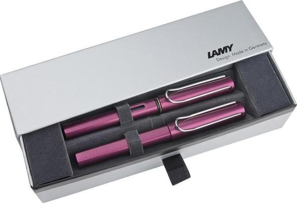Lamy Takım Kalem Dolma + Roller Kalem Al-Star Siyah - Mor Lüks Kalem Seti - Image 1